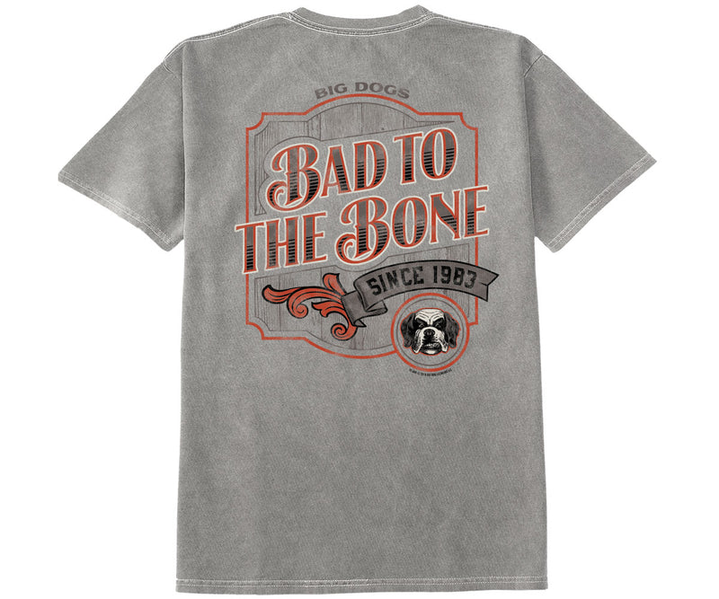 Bad To The Bone Pigment Washed Tee
