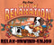 Dept. of Relaxation Ukulele Dog Garment Wash Crew