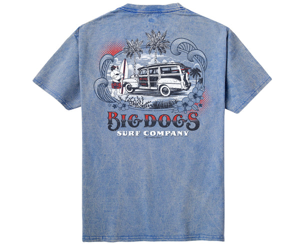 BD Surf Company Vintage Wash Crew