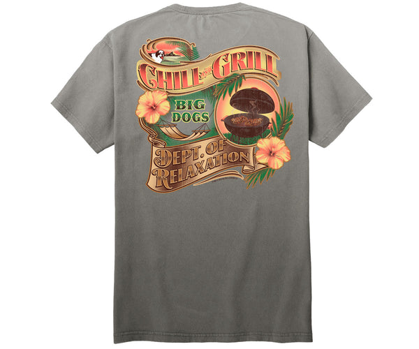 Chill and Grill Ombre Tee