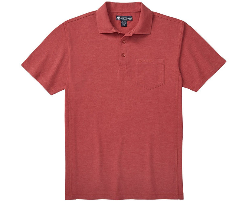 Washed Pique Polo