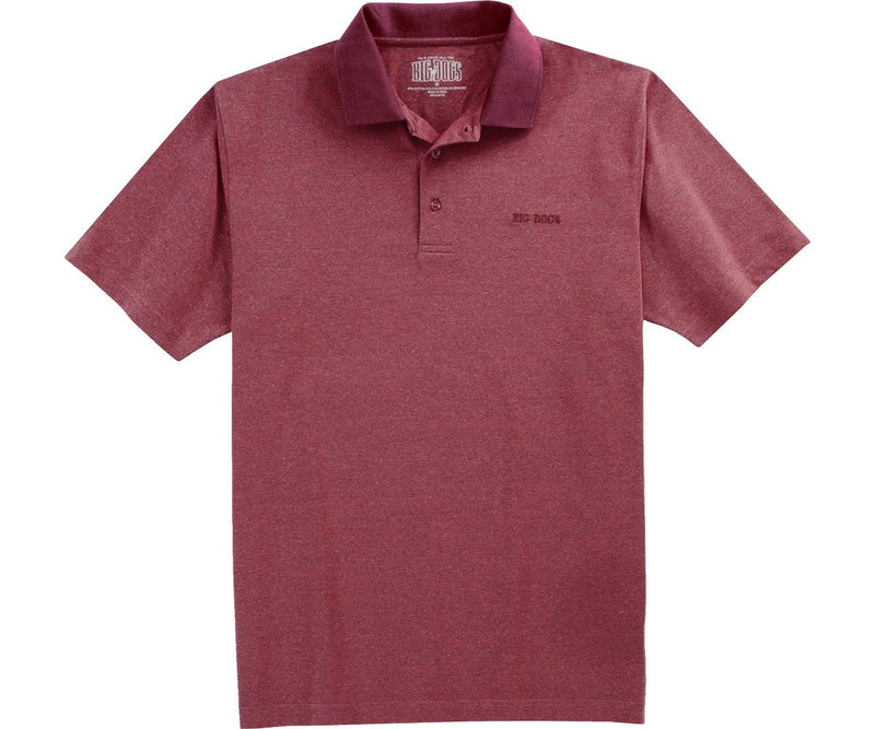Heathered Flex Polo