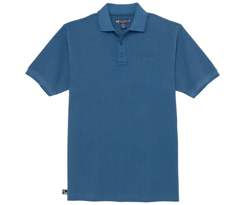 Zig Zag Jacquard Polo