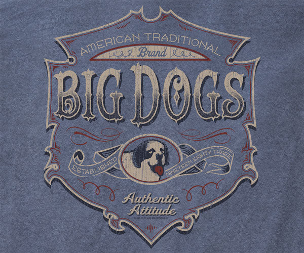 American Traditional Pigment Washed Long Sleeve Tee