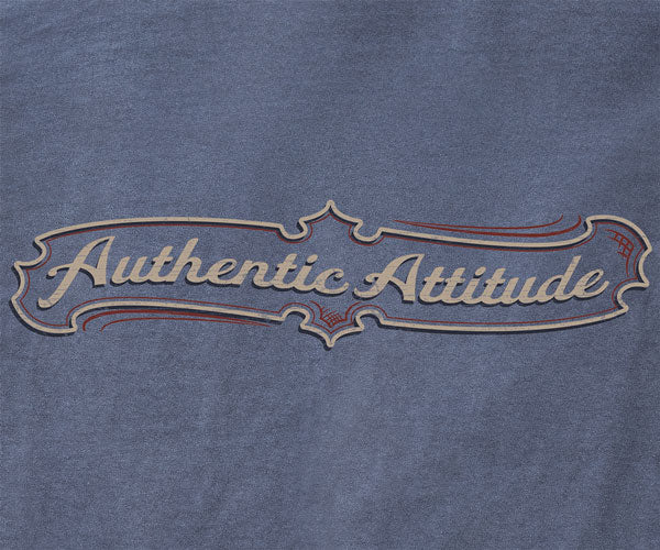 American Traditional Pigment Washed Long Sleeve Tee