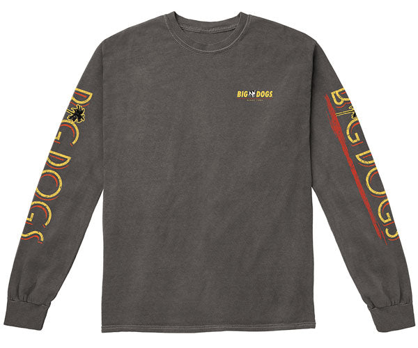 Department of Relaxation Golden Skies Pigment Washed Long Sleeve Tee