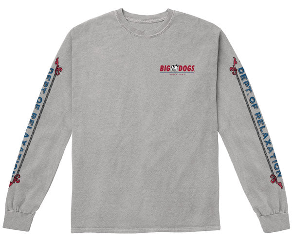 Dept. of Relaxation Tropics Pigment Washed Long Sleeve Tee