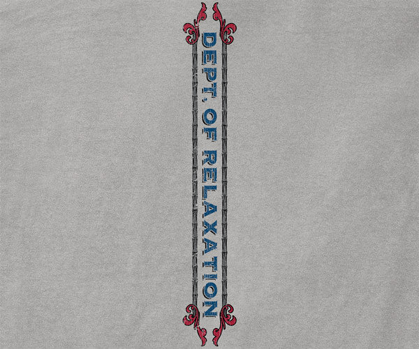 Dept. of Relaxation Tropics Pigment Washed Long Sleeve Tee