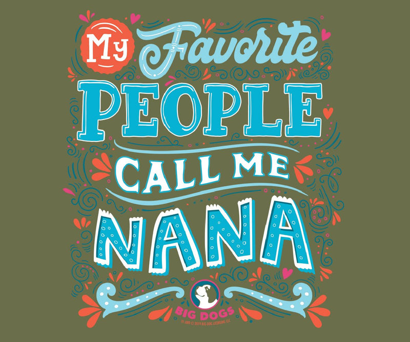 Call Me Nana Graphic Crew