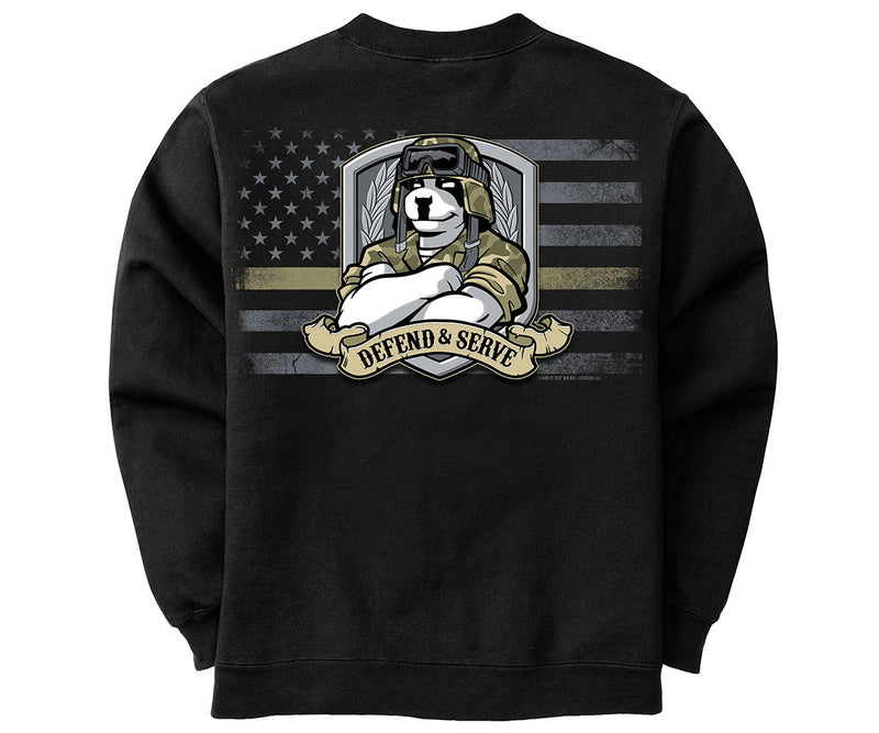 Defend and Serve Graphic Crew