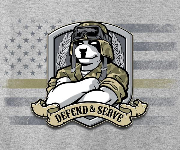 Defend and Serve Graphic Crew