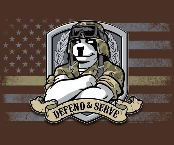 Defend and Serve Graphic Crew