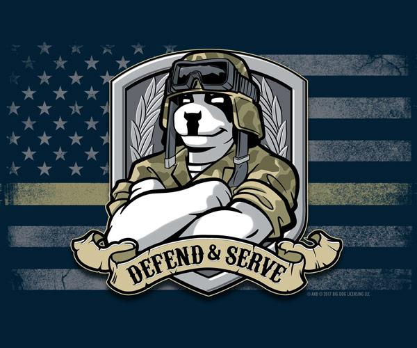Defend and Serve Graphic Crew