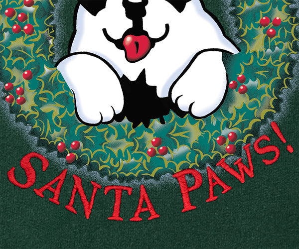 Here Comes Santa Paws Gold Medal Crew