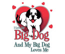 Love My Big Dog Graphic Crew