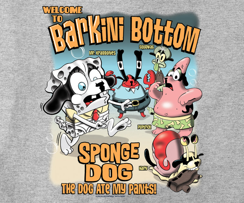 Spongedog Barkini Graphic Crew