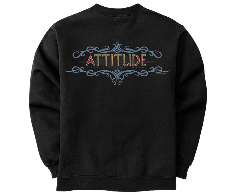 Attitude Scroll Graphic Crew