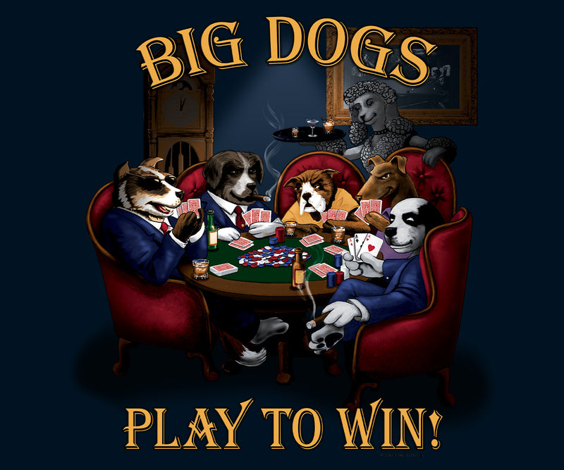 Play To Win Poker Graphic Crew