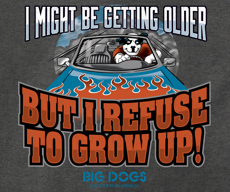 Refuse To Grow Up Graphic Crew