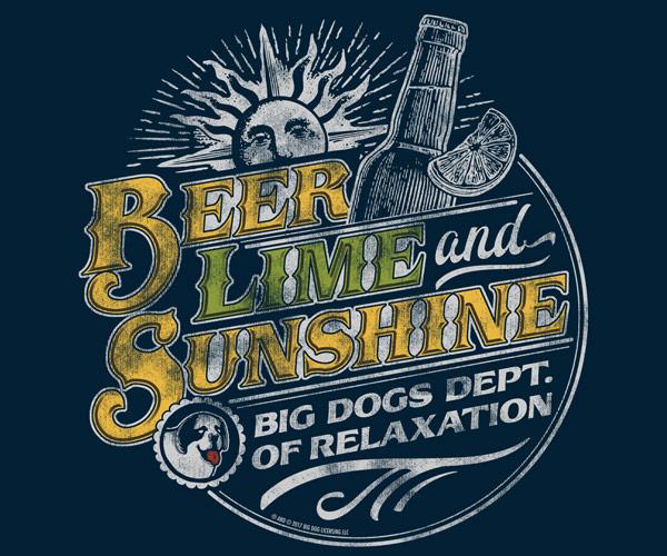 Beer Lime and Sunshine Graphic Hoodie