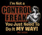Control Freak Graphic Hoodie