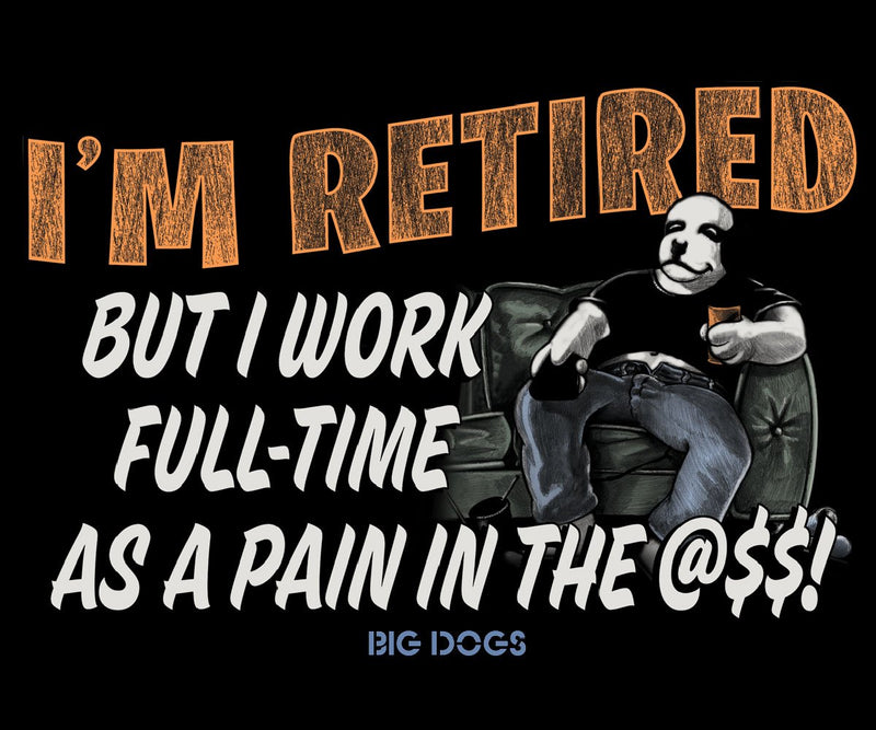 I'm Retired Graphic Hoodie