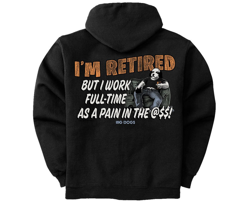 I'm Retired Graphic Hoodie
