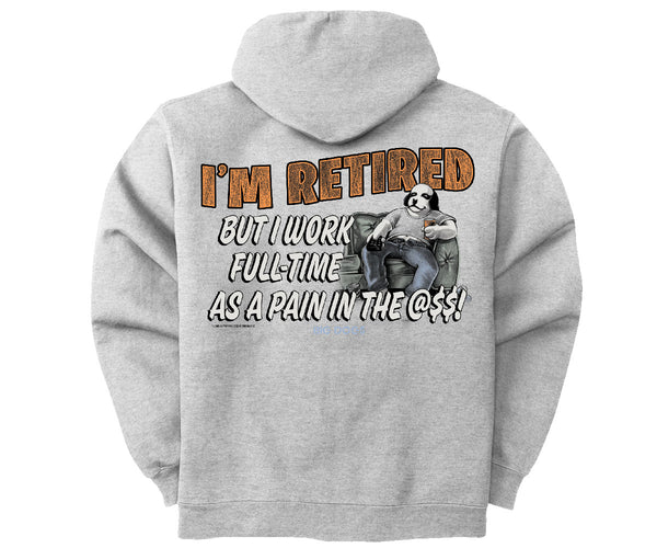 I'm Retired Graphic Hoodie