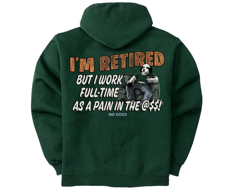 I'm Retired Graphic Hoodie