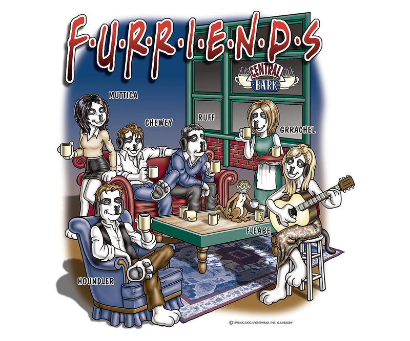 Furriends Graphic Hoodie