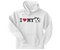 I Heart My Big Dog Graphic Hoodie