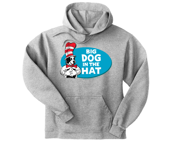 Big Dog in the Hat Graphic Hoodie