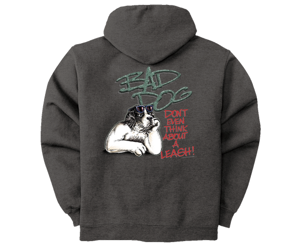 Don't Think About A Leash Graphic Hoodie