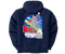 Big Air Snowboarding Graphic Hoodie