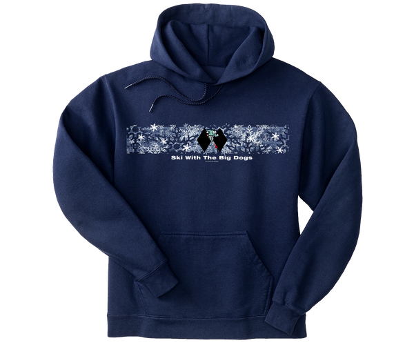 Ski with the Big Dogs Graphic Hoodie