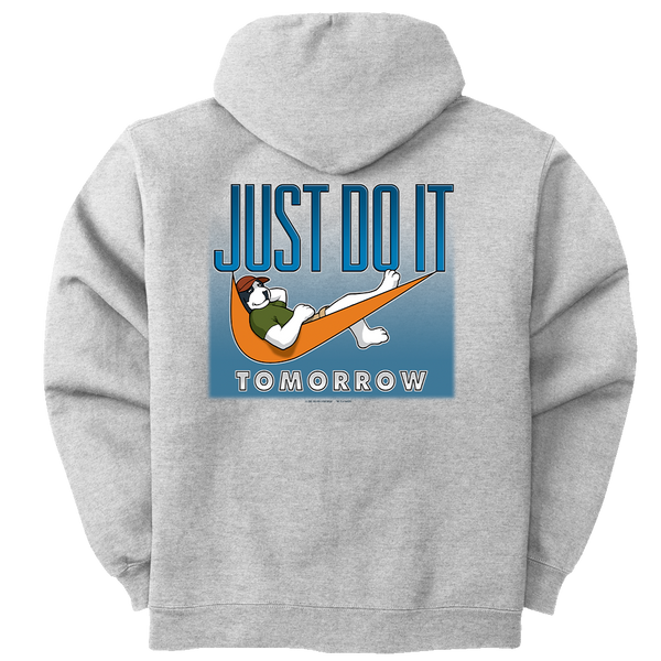 Just Do It Tomorrow Graphic Hoodie