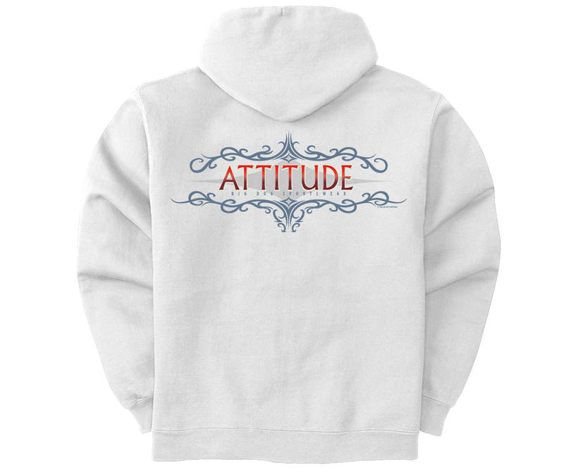 Attitude Scroll Graphic Hoodie
