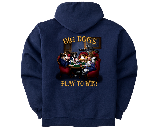 Play To Win Poker Graphic Hoodie