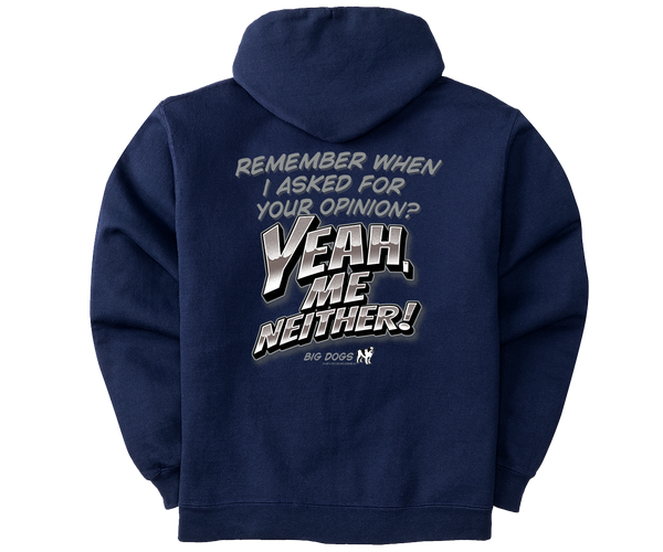 Yeah Me Neither Graphic Hoodie