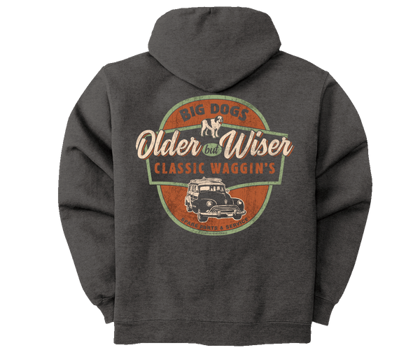 Older But Wise Graphic Hoodie