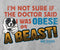 A Beast Graphic Hoodie
