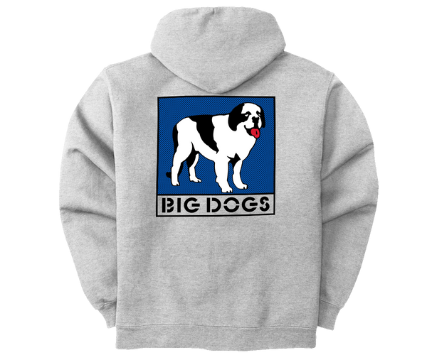 Standing Dog Logo Graphic Hoodie