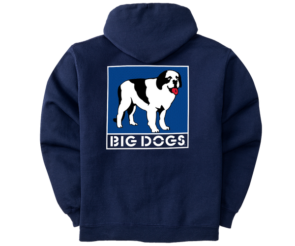 Standing Dog Logo Graphic Hoodie