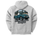 All About the Ride Full Zip Graphic Hoodie