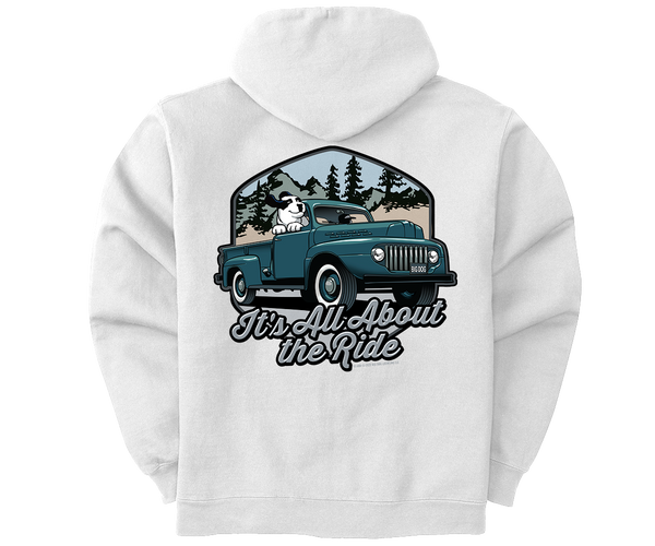 All About the Ride Graphic Hoodie