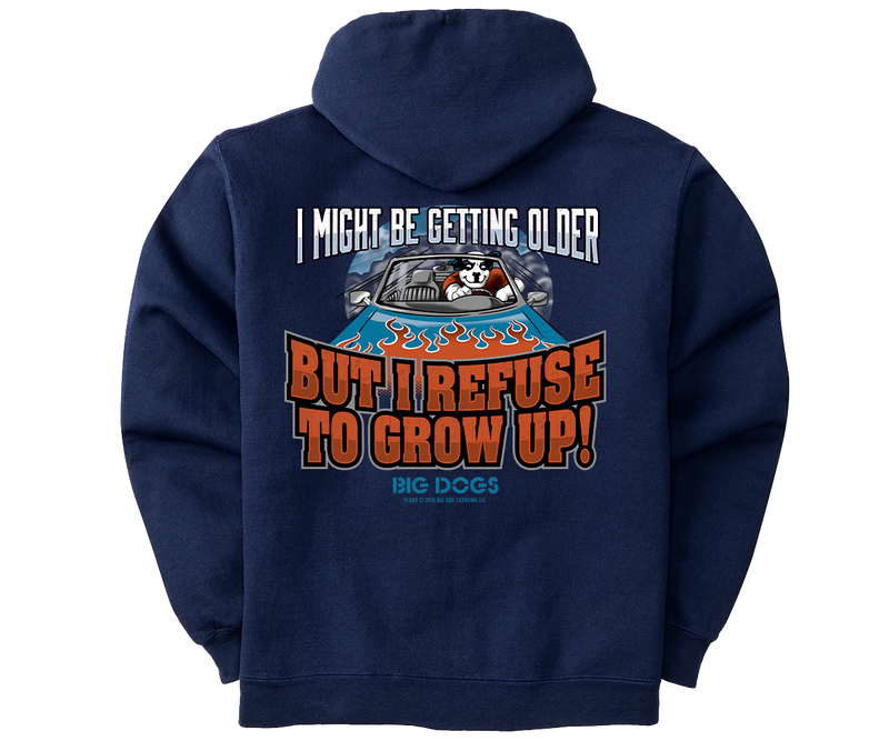 Refuse To Grow Up Graphic Hoodie