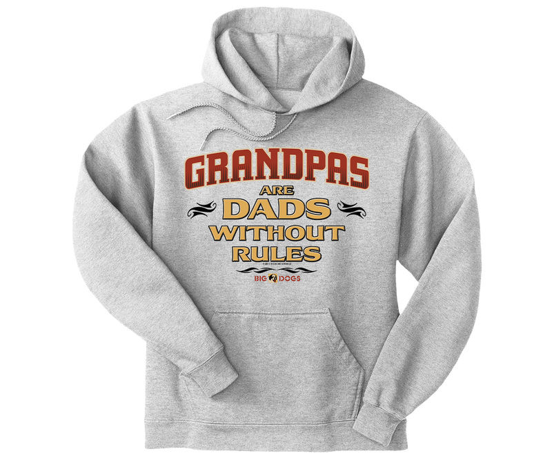 Grandpa Rules Graphic Hoodie