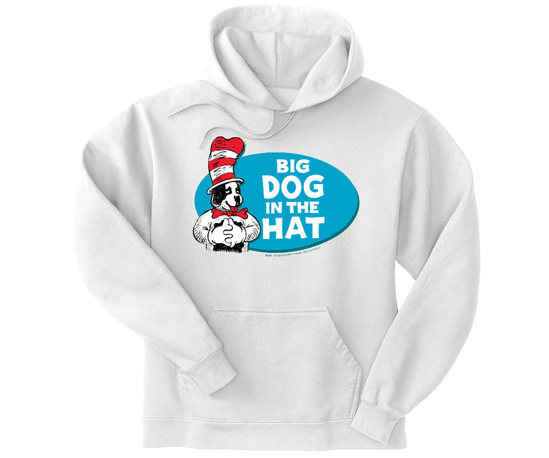 Big Dog in the Hat Graphic Hoodie