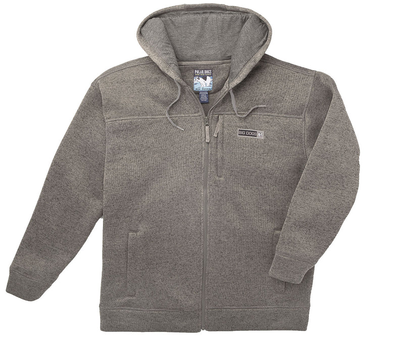 Berber Polar Fleece Full Zip Hoodie