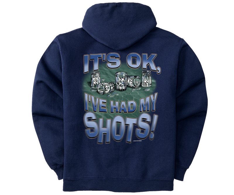 Had My Shots Full Zip Graphic Hoodie